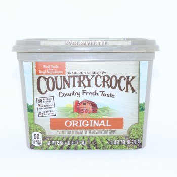 Country crock, original, 40% vegetable oil spread - 0027400264993