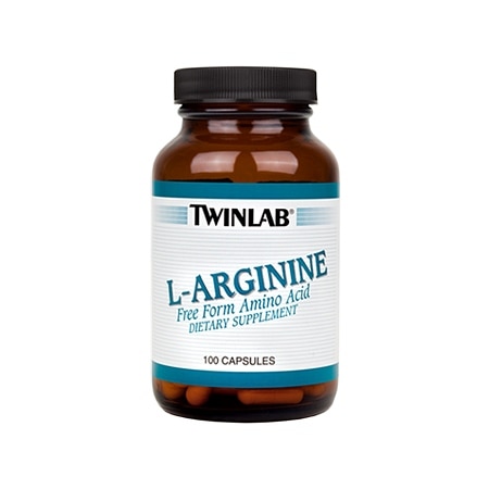 Twinlab L-Arginine Capsules, 100 Ct - 027434001113