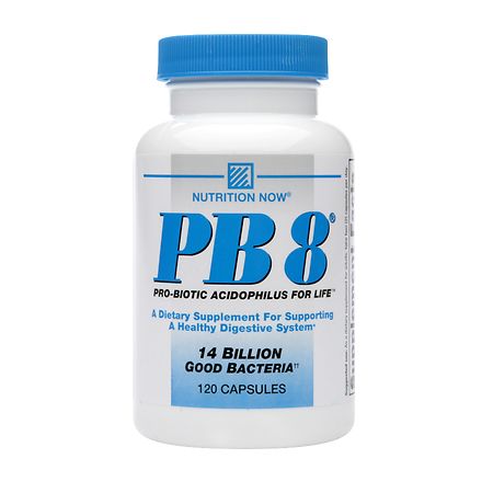 Nutrition Now PB8 Probiotic 120 Capsules - 027917001128