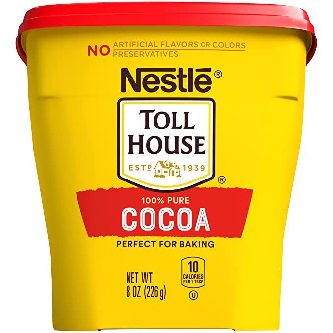  NESTLE TOLL HOUSE Cocoa 8 oz. Tub  - cocoa