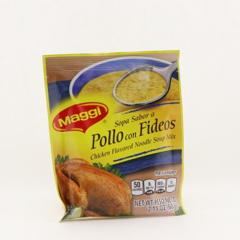 Chicken flavored pasta soup mix, chicken - 0028000510411