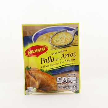 Chicken flavored rice soup mix - 0028000516017