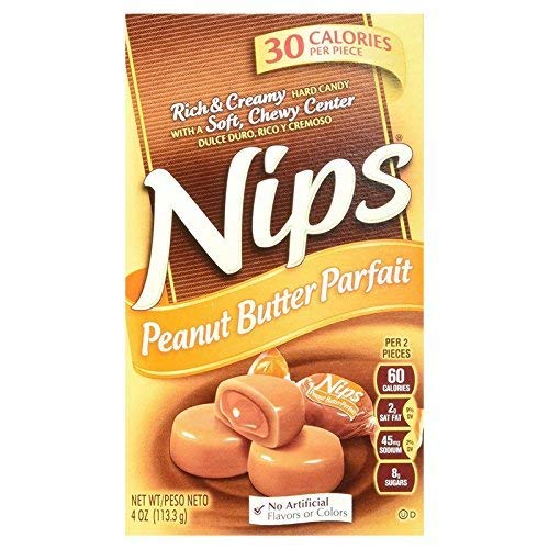 Nips, Hard Candy, Peanut Butter Parfait - 028000942458