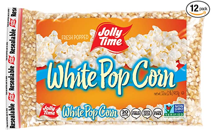 Jolly Time, White Popcorn - 028190002444