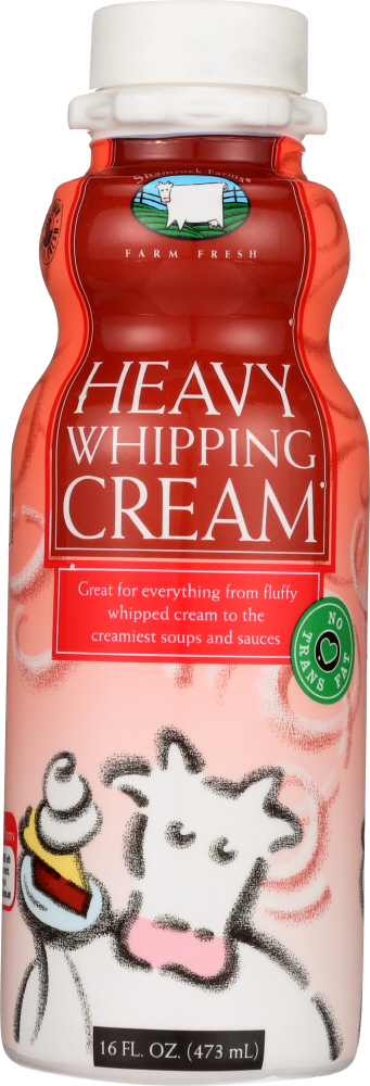 SHAMROCK FARMS: Heavy Whipping Cream, 16 oz - 0028300034198