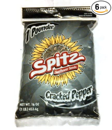 Sunflower Seeds, Cracked Pepper - 028400013949