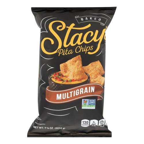 Stacey's Pita Chips - Multigrain - 7.33 Oz - Case Of 12 - 0028400564656