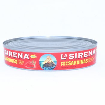 La sirena, pica pica, sardines in tomato sauce with chili - 0028571000502