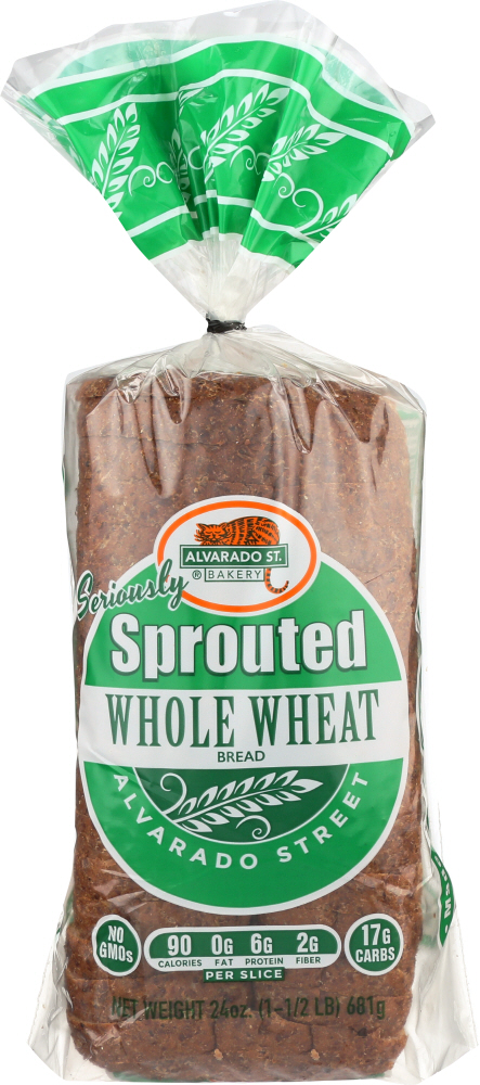 Sprouted Whole Wheat Bread, Whole Wheat - 028833060008