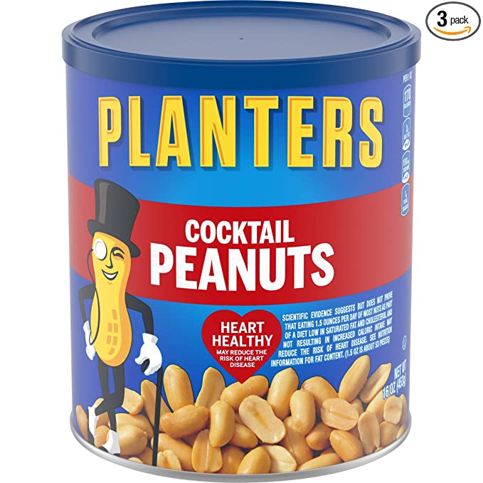 Planters, Cocktail Peanuts - 029000072107