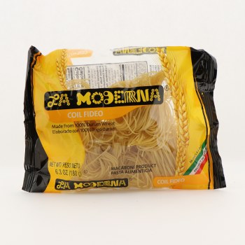 La Moderna, Coil Fideo, Macaroni Product Pasta Alimenticia - 0029243005009