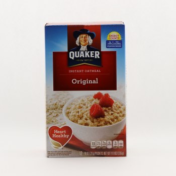 Quaker instant oatmeal 28g - Waitrose UAE & Partners - 0030000012109