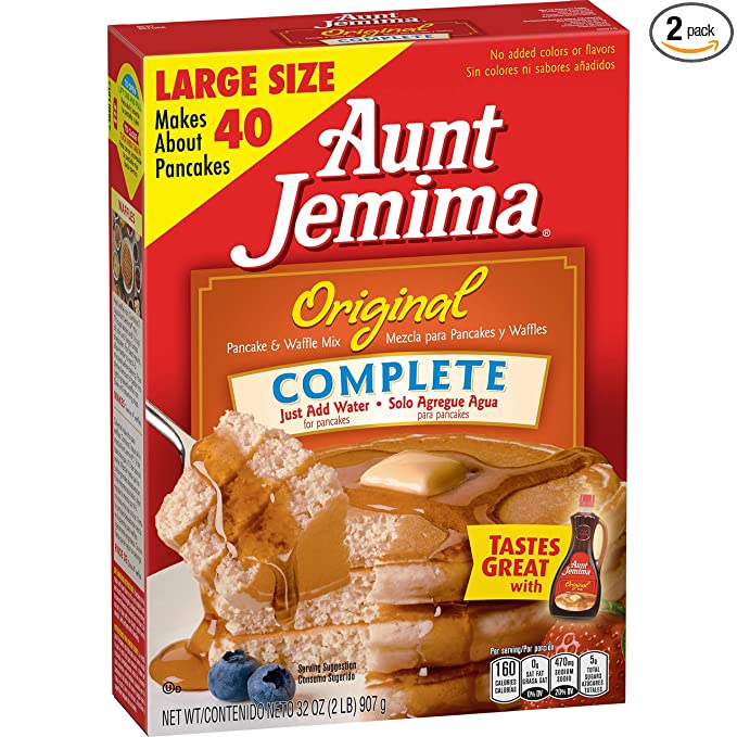  Aunt Jemima Original Pancake & Waffle Mix 2lbs. - 2 boxes  - 030000050705