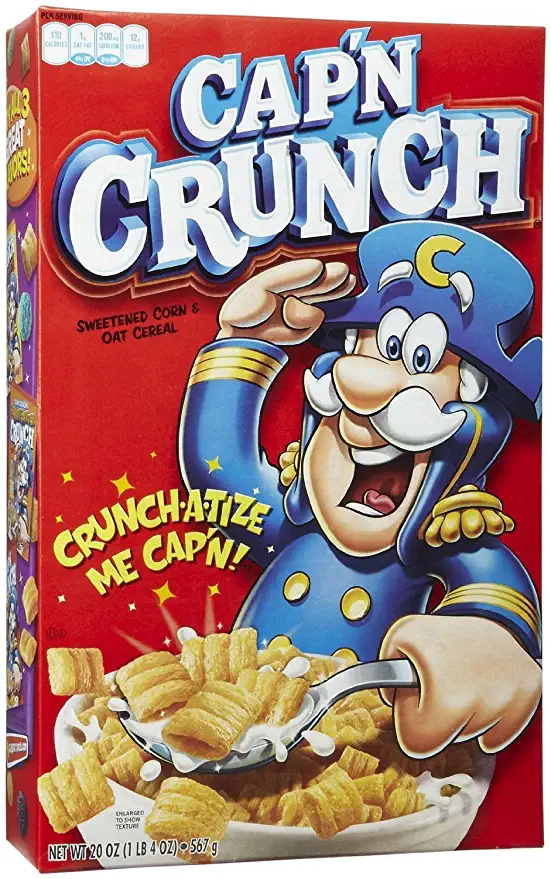QUAKER CAP'N CRUNCH ORIGINAL (Pack of 2) - 030000063019