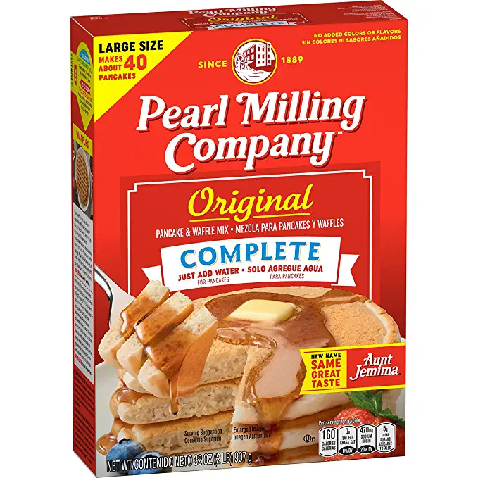 Pearl Milling Company Original Complete Pancake & Waffle Mix, 2lb Box - 030000650707