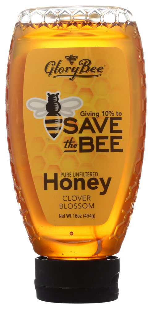 GLORY BEE: Save The Bee Honey, 16 oz - 0030042004216