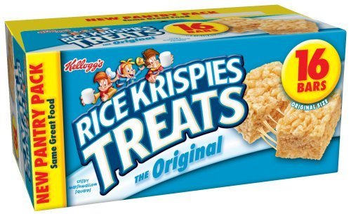 RICE KRISPIES TREATS CEREAL BARS ORIGINAL 16 CT - 030100062134