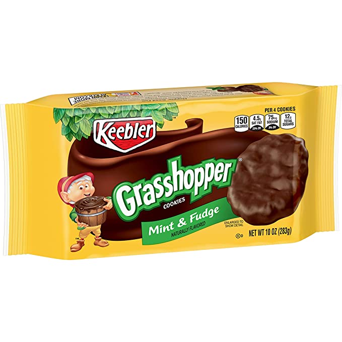  Keebler Cookies - Grasshopper Fudge Mint - 10 oz  - 030100440574