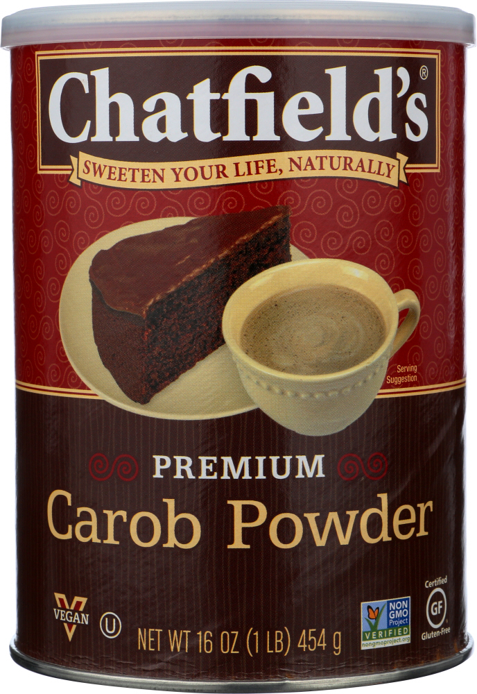 CHATFIELDS: All Natural Carob Powder, 16 oz - 0030684189951