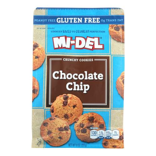MIDEL: Cookies Mini Chocolate Chip Gluten Free, 8 oz - 0030684766435
