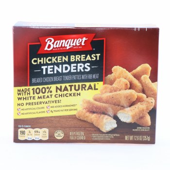 Banquet Chicken Breast Tenders, 12.6 Oz - 00031000120245