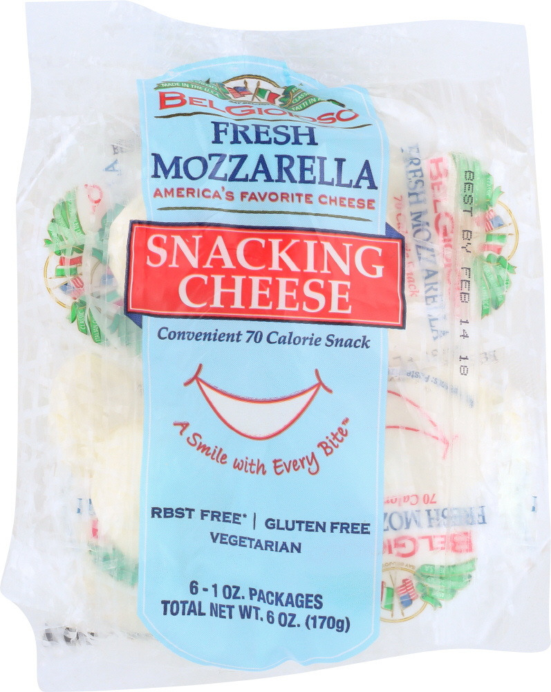 Fresh Mozzarella Snacking Cheese, Fresh Mozzarella - fresh