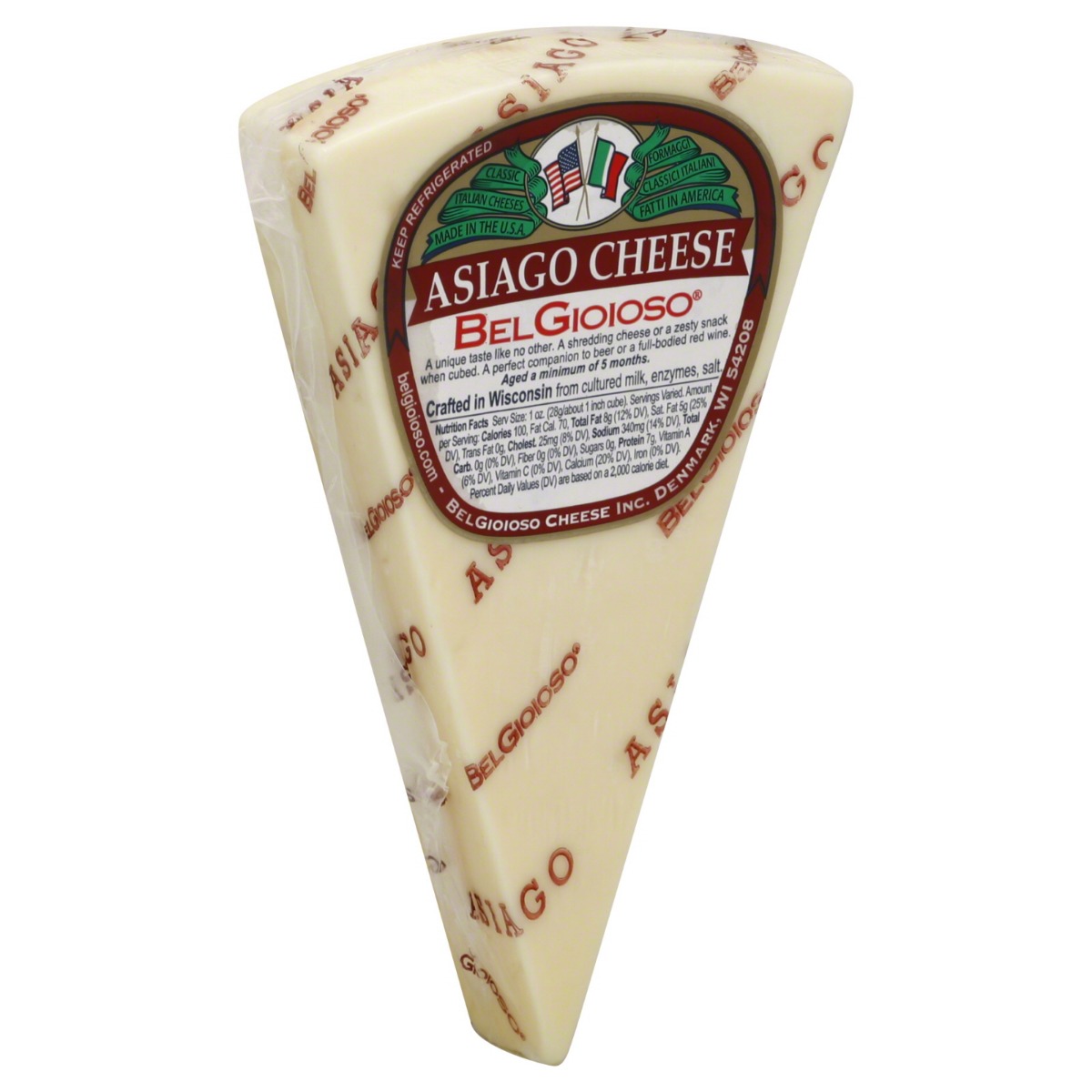 Belgioioso, Asiago Cheese - 031142534153