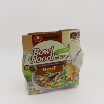 Bowl noodle soup, beef flavor - 0031146263622