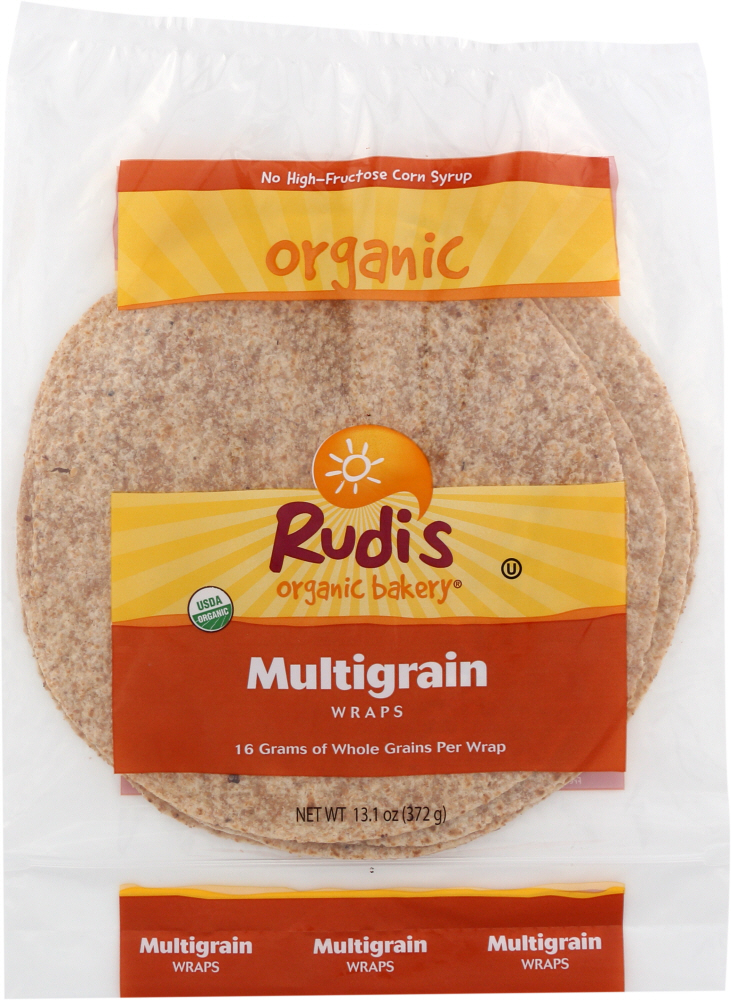 RUDIS: Organic Multigrain Wraps, 13.10 oz - 0031493072007