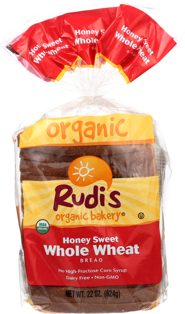 Organic Honey Sweet Whole Wheat Bread, Honey Sweet Whole Wheat - 031493242424
