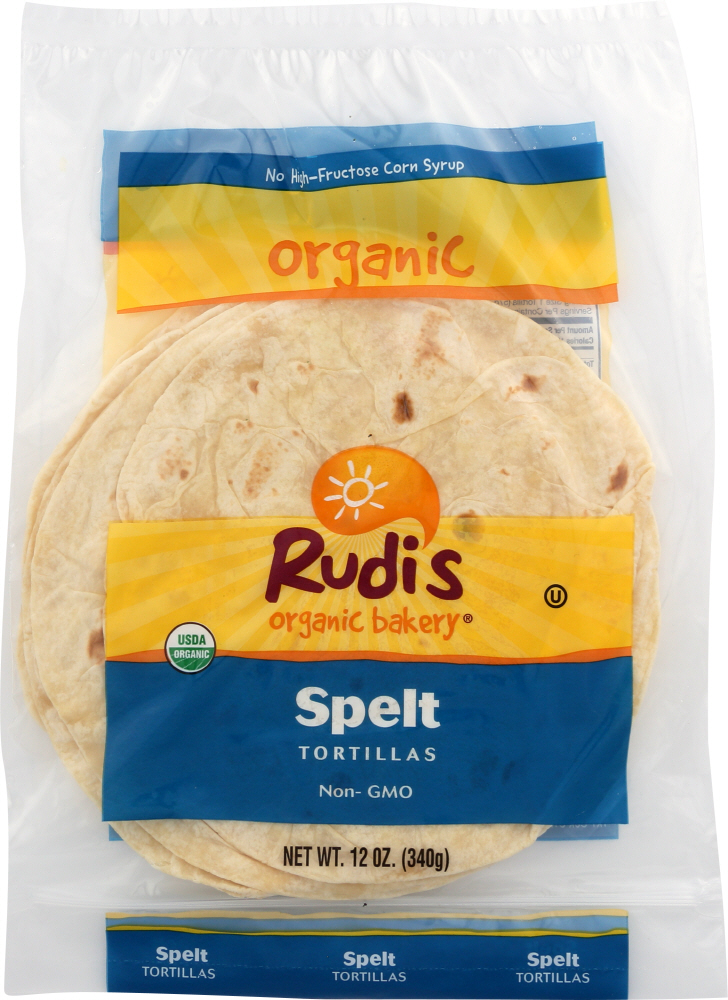 Organic Spelt Tortillas, Spelt - 031493811323