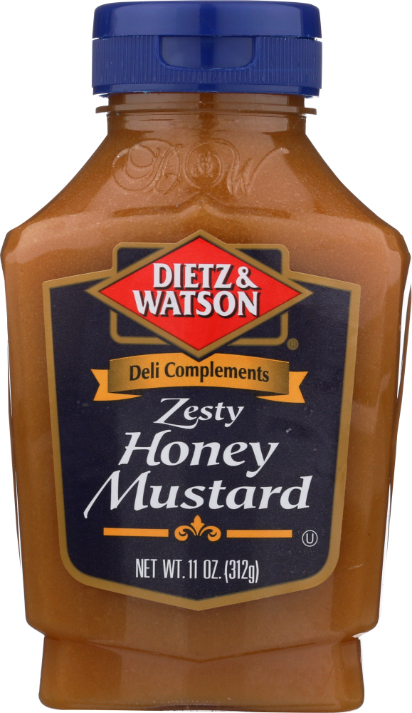 DIETZ AND WATSON: Zesty Honey Mustard, 11 oz - 0031506653551