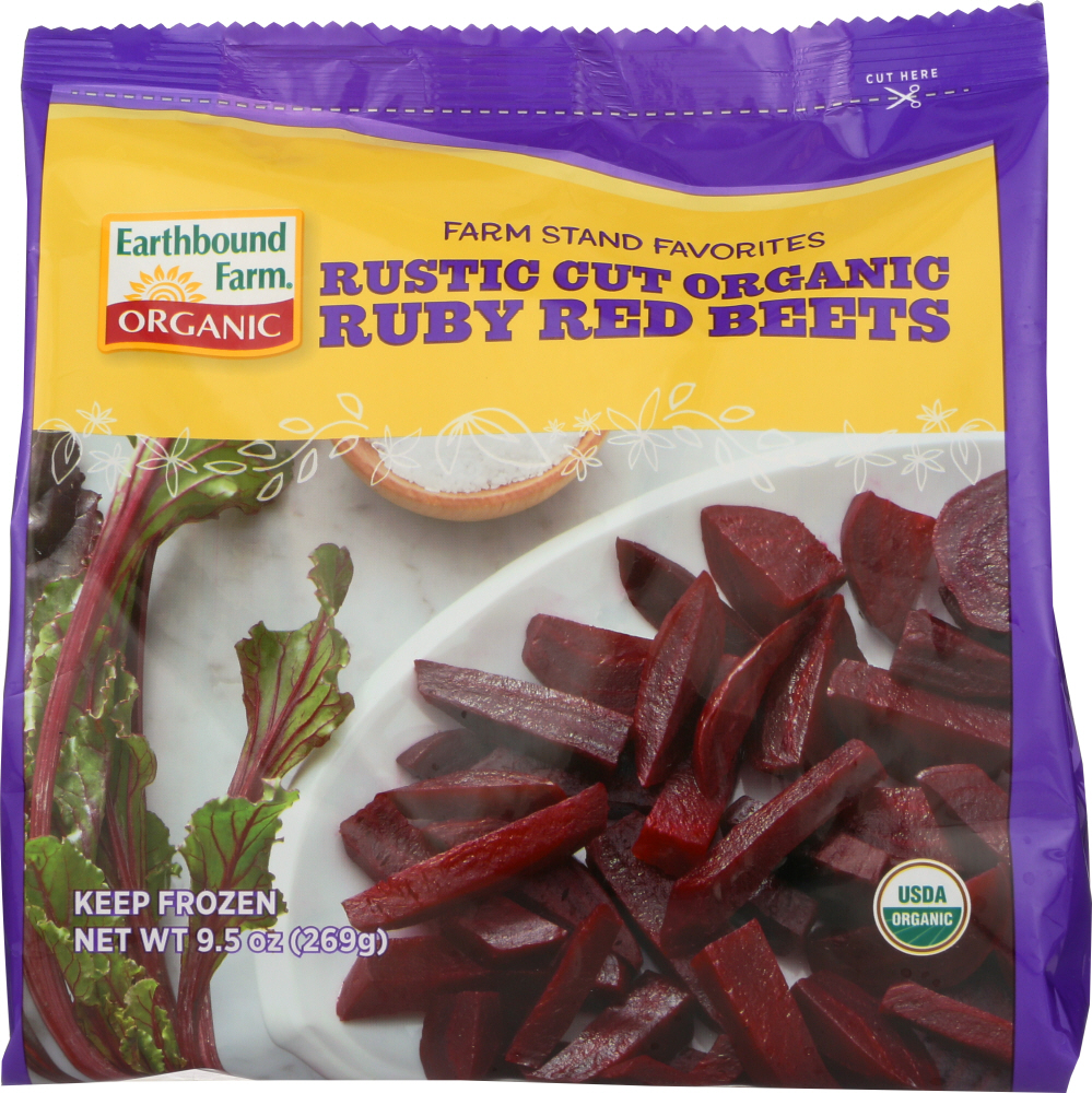 Earthbound Farm, Organic Rustic Cut Organic Ruby Red Beets - 032601025410