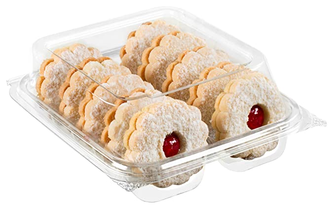  Linzer Tart Cookies with Raspberry Jam | 10 Individually Wrapped Shortbread Cookies | Fresh & Delicious Italian Cookies | Linzer Tortes | Jelly Filled Cookies | Gourmet Cookies | 9 oz Stern’s Bakery  - 033454007226