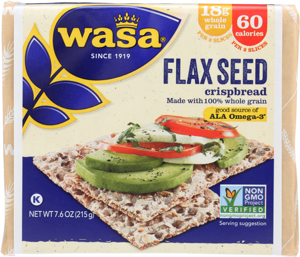 Flax Seed Crispbread - 033617000309