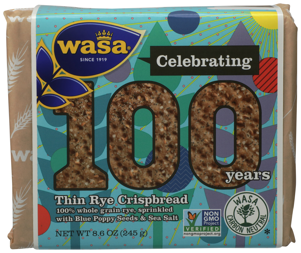 WASA: Thin Rye Crispbread, 8.60 oz - 0033617000552