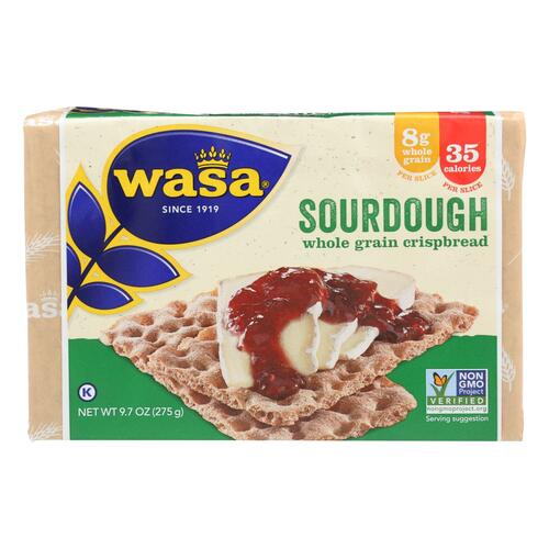 WASA: Sourdough Crispbread, 9.7 Oz - 0033617340610