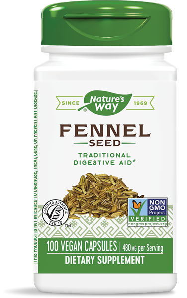 NATURES WAY: Fennel Seed 480 mg, 100 vc - 0033674127001