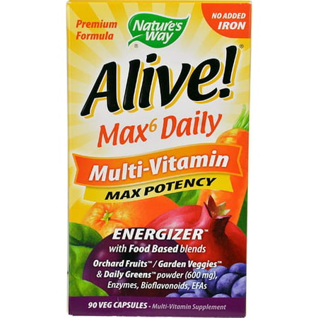 Natures Way Natures Way Alive! Multi-Vitamin 90 ea - 033674150924