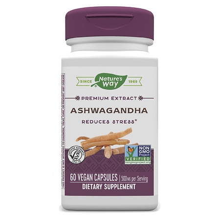 Nature s Way Ashwagandha - 60 Vcaps - 033674153871