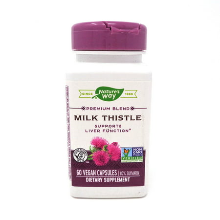 Milk Thistle by Nature s Way 60 Capsules - 033674624005