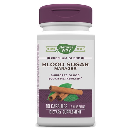 Nature's Way Blood Sugar with Gymnema, 90 Capsules - 033674792001