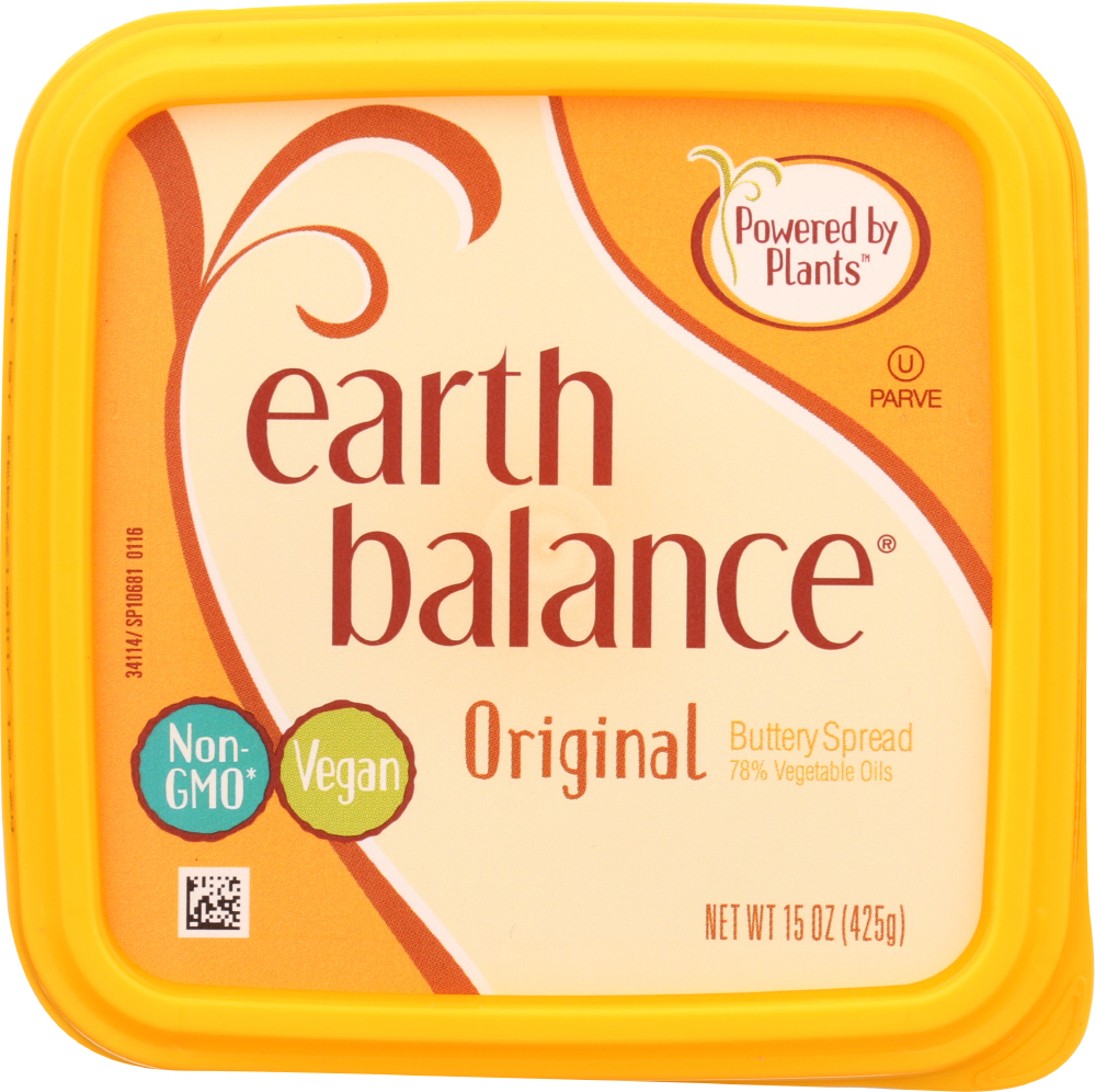 EARTH BALANCE: Original Buttery Spread, 15 oz - 0033776011703