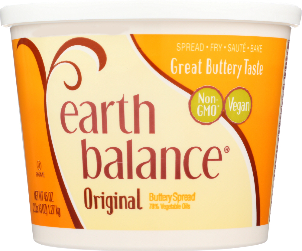 EARTH BALANCE: Natural Buttery Spread Original, 45 oz - 0033776011772