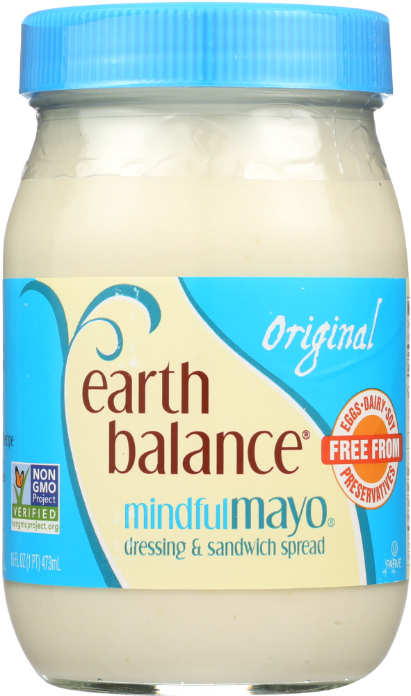 Earth Balance, Mindfulmayo, Dressing & Sandwich Spread, Original, Original - 033776027100