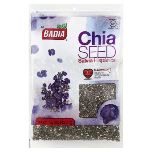 BADIA: Chia Seed, 1.5 oz - 0033844000455