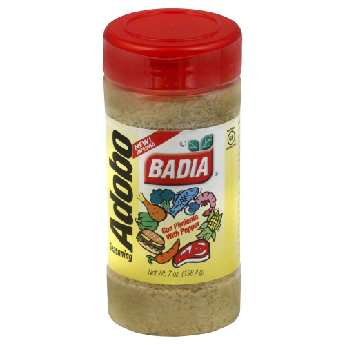 BADIA: Adobo with Pepper Seasoning, 7 oz - 0033844004026