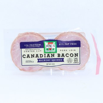 Hickory smoked canadian bacon - 0033900000856