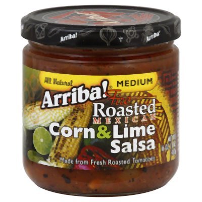 ARRIBA: Fire Roasted Mexican Corn & Lime Salsa, 16 oz - 0033907205117