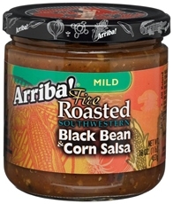 ARRIBA: Salsa Black Bean and Corn, 16 oz - 0033907510099